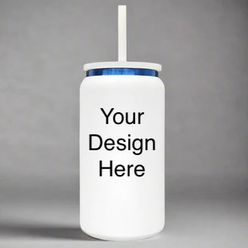 Custom Laser Engraved 16oz Premium Plated Tumbler (color variations available)