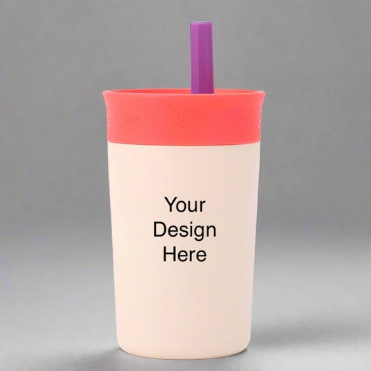 Custom Laser Engraved 12oz Kids Tumbler (color variations available)