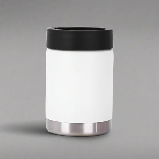 Custom Laser Engraved 12oz Can Cooler (color variations available)